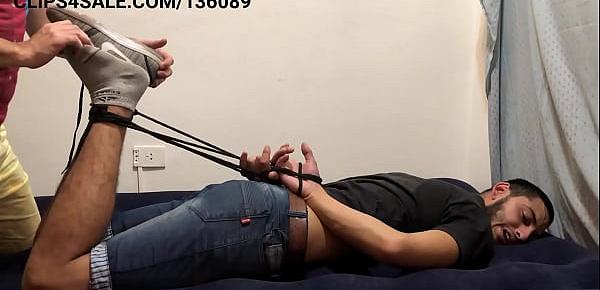  Pedro Tickled (Hogtied and Spread Eagled)